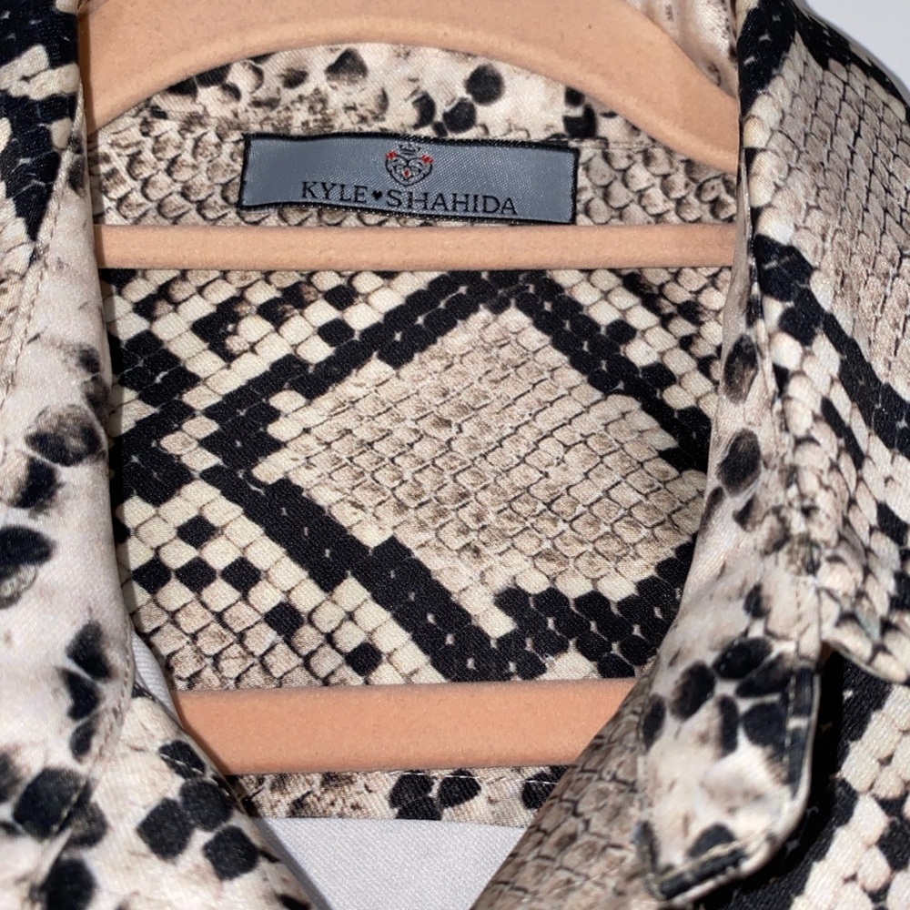 Kyle X Shahida Snakeprint Jumpsuit - image 4